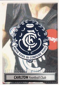 2003 Select The Advertiser-Sunday Mail AFL #17 Carlton Blues Front